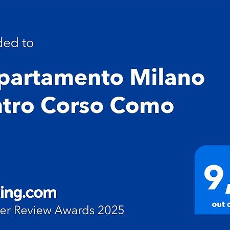 Appartamento Milano Centro Corso Como Exterior foto